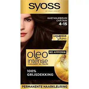 Syoss Color Oleo Intense Haarverf 4-15 Kastanjebruin
