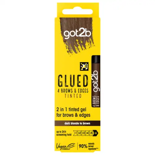 Got2b Glued 4 Brows and Edges Black Blond Brown