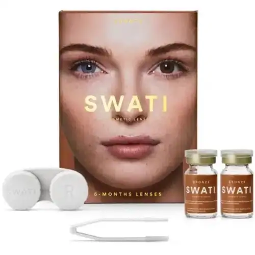 Swati Gekleurde Lenzen Bronze