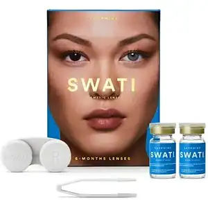 Swati Gekleurde Lenzen Sapphire