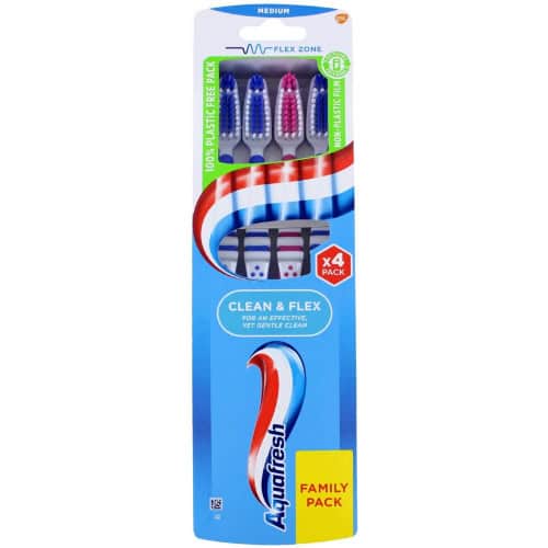 Aquafresh Tandenborstel Clean & Flex Medium