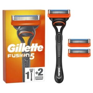 Gillette Fusion5 Houder + scheermesjes 3 stuks