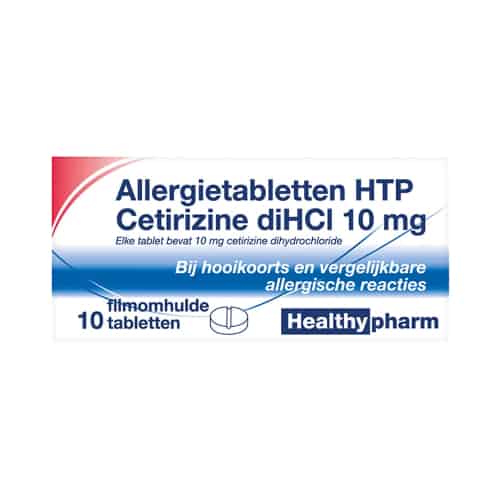 Healthypharm Allergie Cetirizine 10mg