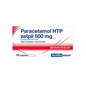 Healthypharm Paracetamol Zetpil 500mg