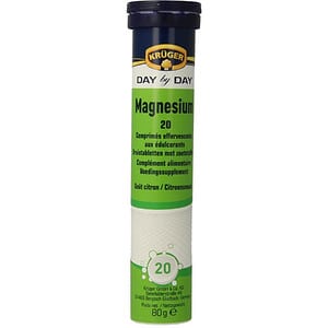 Kruger Day By Day Bruis Magnesium 20 tabletten