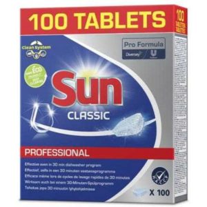 Sun Classic Professional Vaatwastabletten 100 stuks