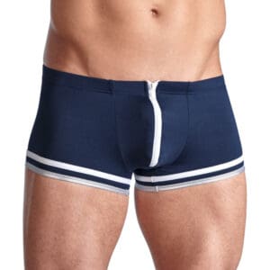 Svenjoyment Underwear Heren Boxershort met Rits - Navy Blue