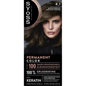 Syoss Color Creme Haarverf 4-1 Middenbruin