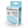 The Conscious Hair Brush Detangling Compact Ocean Blue