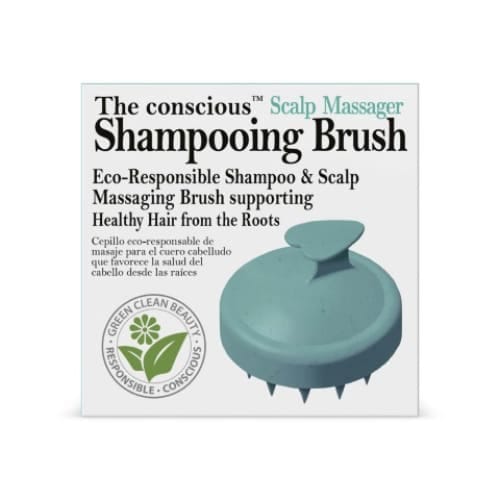 The Conscious Hair & Scalp Brush Green